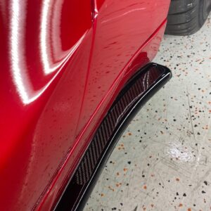 B.P.W. Carbon Fiber Accents For GT3 Side Skirts